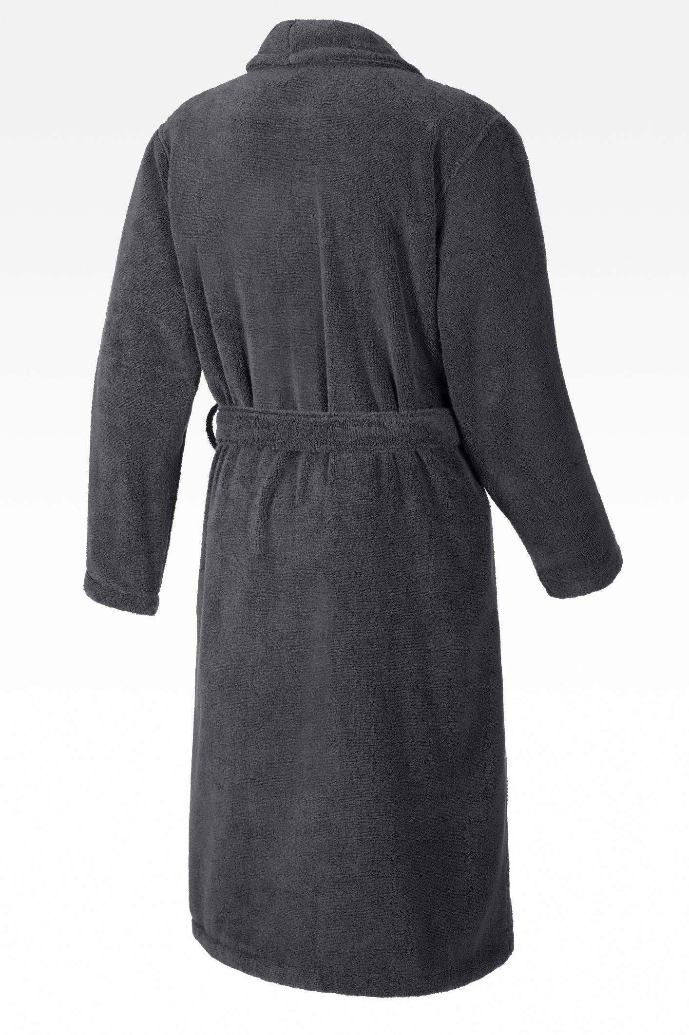 BADEMANTEL  - Anthrazit, Basics, Textil (125 cmcm) - Joop!