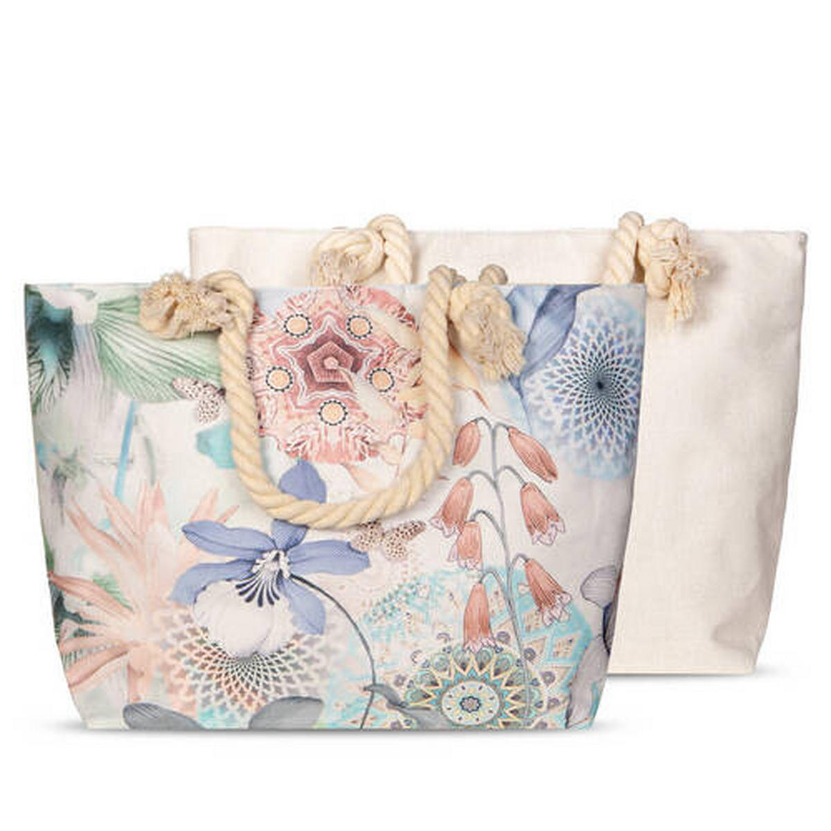 STRANDTASCHE - Multicolor, Trend, Textil (43/60cm)