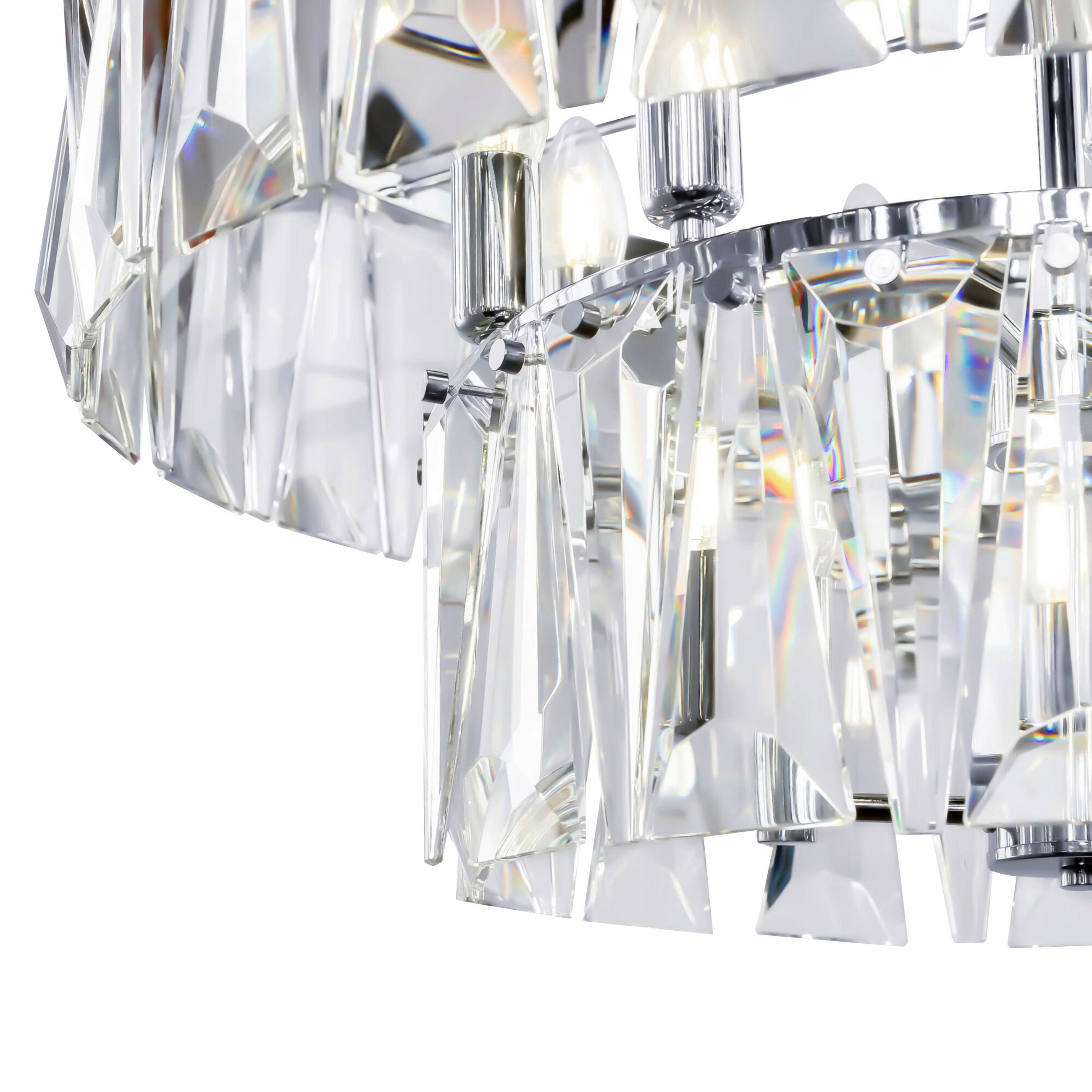 PENDELLAMPA 68/37/68 cm  - kromfärg, Basics, metall/glas (68/37/68cm) - MAYTONI