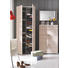 SPIEGEL - Eichefarben, Design, Glas/Holzwerkstoff (80/45/2cm) - CASSANDO