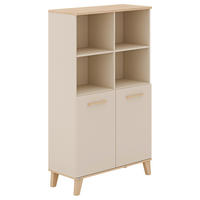 STANDREGAL  94,80/160,90/39,60 cm Naturfarben, Beige, Kaschmir  - Kaschmir/Beige, Design, Holzwerkstoff (94,80/160,90/39,60cm) - Paidi