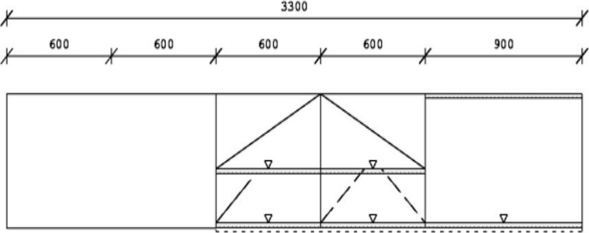 KÜCHENLEERBLOCK 330 cm   in Weiß, Eichefarben  - Eichefarben/Weiß Hochglanz, MODERN, Holzwerkstoff/Metall (330cm) - Xora