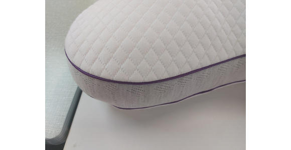 POLSTER 55/46 cm Lilly - Weiß/Grau, Basics, Textil (55/46cm) - Sleeptex