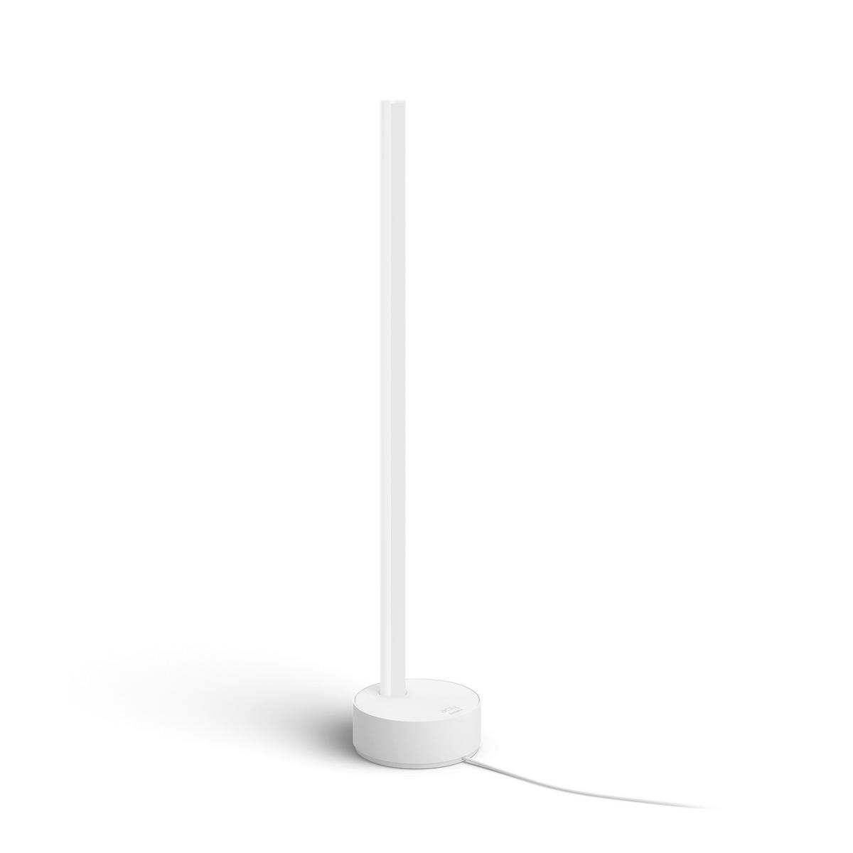 LED-STEHLEUCHTE Gradient Signe Table 11/55.3 cm   - Weiß, Design, Metall (11/55.3cm) - Philips HUE