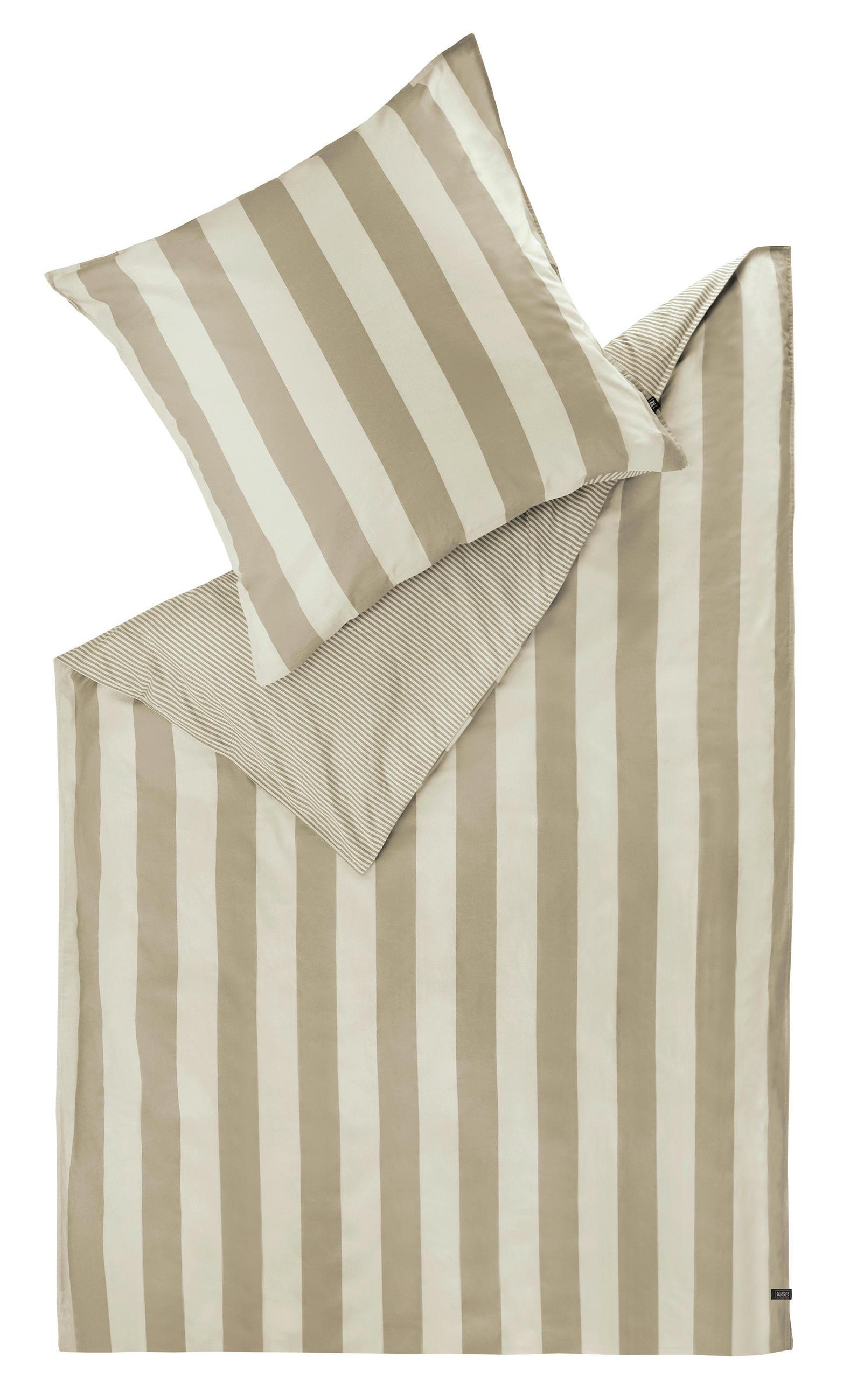 WENDEBETTWÄSCHE SW-Panel Perkal 135/200 cm  - Sandfarben/Beige, Design, Textil (135/200cm) - Schöner Wohnen