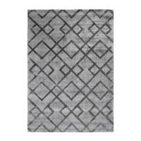 WEBTEPPICH Wohnzimmer 80/150 cm Anthrazit, Grau rechteckig  - Anthrazit/Grau, Basics, Textil (80/150cm) - Novel