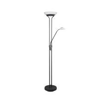 LED-DECKENFLUTER    - Schwarz/Weiß, Basics, Glas/Metall (32,5cm)