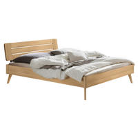 BETT 140/200 cm  in Eichefarben  - Eichefarben, KONVENTIONELL, Holz (140/200cm) - Hasena