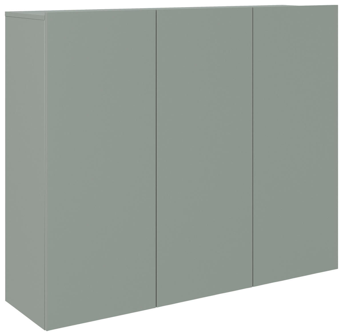 HÄNGESCHUHSCHRANK  in 120/100/34 cm  - vert, Design, matériau de bois (120/100/34cm) - Hom`in