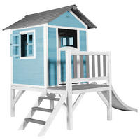 SPIELHAUS 240/189/167 cm  - Blau/Weiss, Konventionell, Holz/Kunststoff (240/189/167cm)