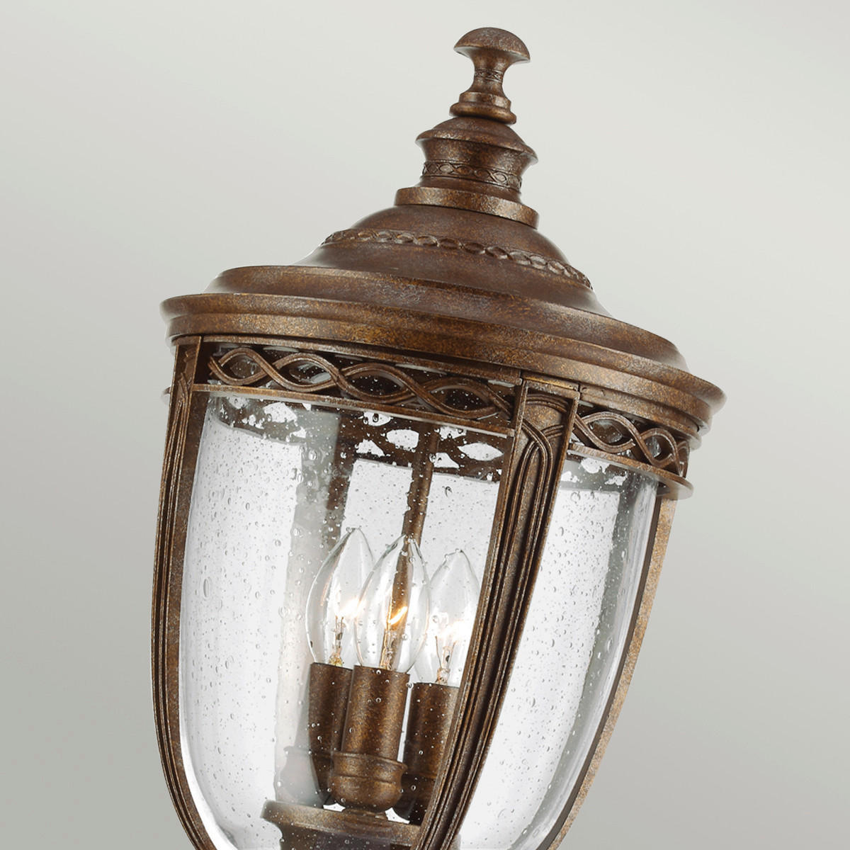 VÄGLAMPA - bronsfärgad, Basics, metall/glas (26.7/242.6 cm) - Elstead Lighting