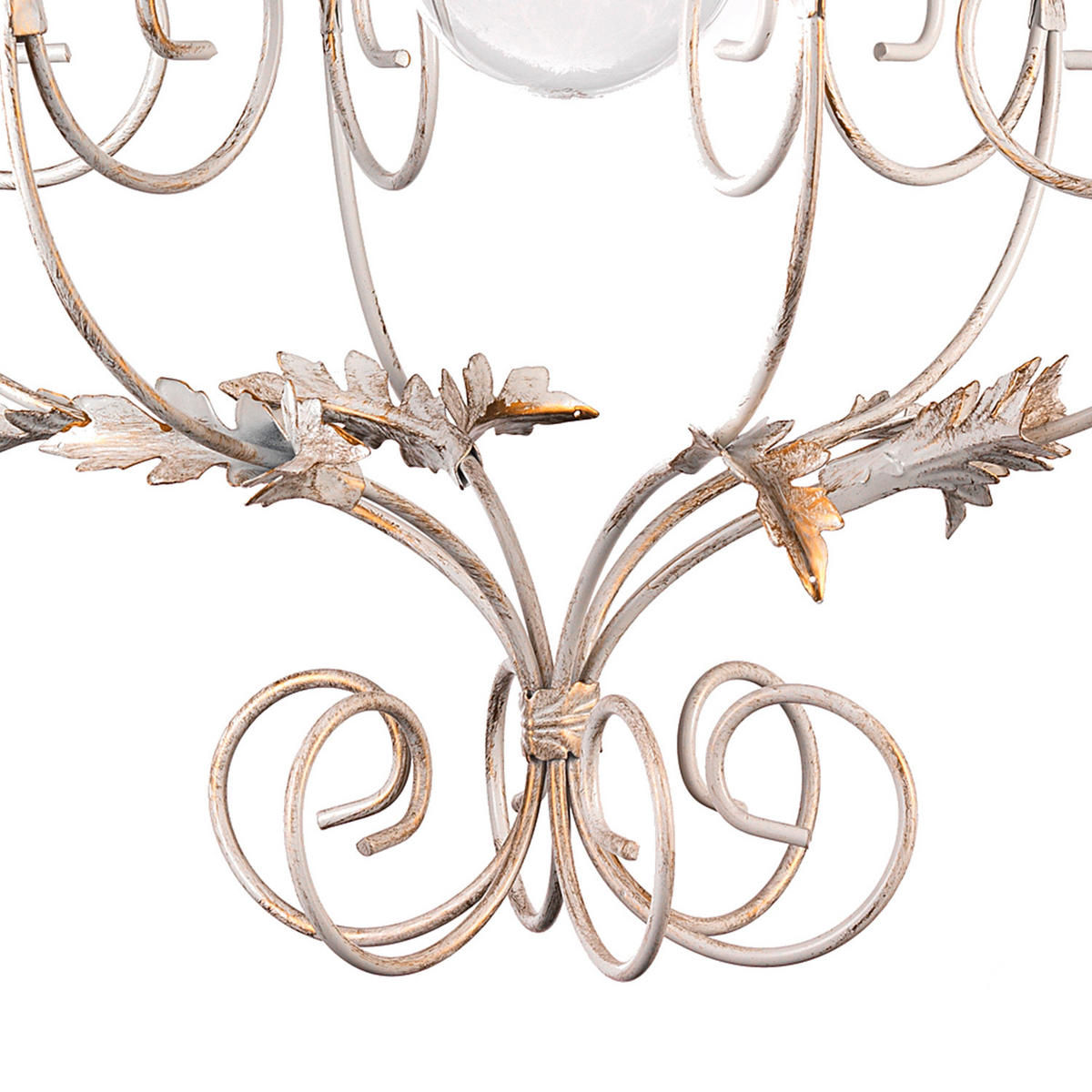 HÄNGELEUCHTE 45/105 cm   - Weiß, KONVENTIONELL, Metall (45/105cm)