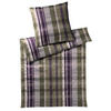 BETTWÄSCHE CHECKS Makosatin 135/200 cm  - Lila/Grün, Basics, Textil (135/200cm) - Joop!