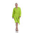 BADEMANTEL Grün - Grün, Basics, Textil (S) - VOSSEN