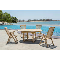 GARTENTISCH 120-170/120/75 cm  - Naturfarben, Natur, Holz (120-170/120/75cm) - Livetastic