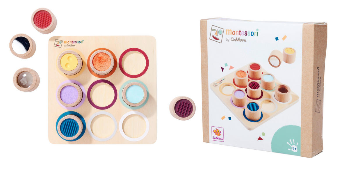 LERNSPIEL  - Multicolor, Basics, Holz (5/19,5/19,5cm) - Eichhorn