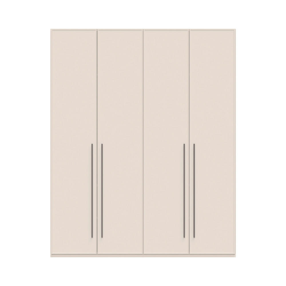 ORMAR SA KLASIČNIM VRATIMA  182/224/56 cm  - Dizajnerski, pločasti materijal/plastika (182/224/56cm)