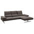 WOHNLANDSCHAFT in Textil Braun - Chromfarben/Braun, Design, Textil (291/164cm) - Chilliano WOHNLANDSCHAFT in Textil Braun - Chromfarben/Braun, Design, Textil (291/164cm) - Chilliano