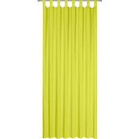 ZAVESA SA PETLJAMA ZA KAČENJE limeta - limeta, Osnovno, tekstil (135/245cm) - Boxxx