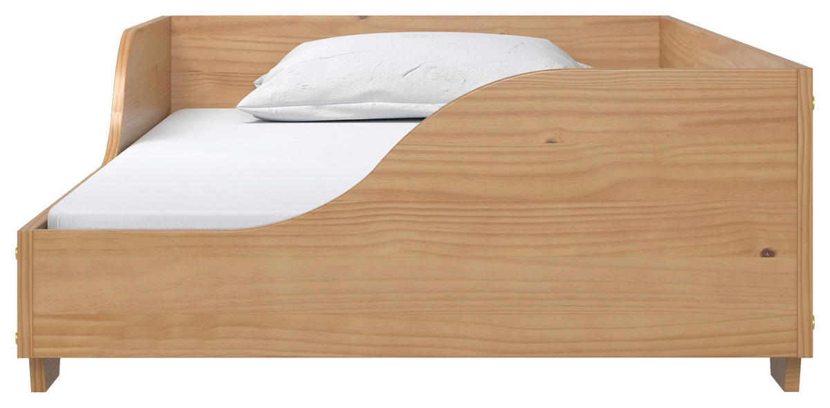 BODENBETT.    90/200 cm  - boje meda, Moderno, drvo (90/200cm) - MID.YOU