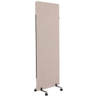 TRENNWAND Kunststoff, Textil, Metall Taupe  - Taupe, Basics, Kunststoff/Textil (60/177/3cm) - MID.YOU