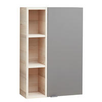 HÄNGESCHRANK 45/70/20 cm  - Dunkelgrau/Grau, KONVENTIONELL, Glas/Holzwerkstoff (45/70/20cm) - Pelipal