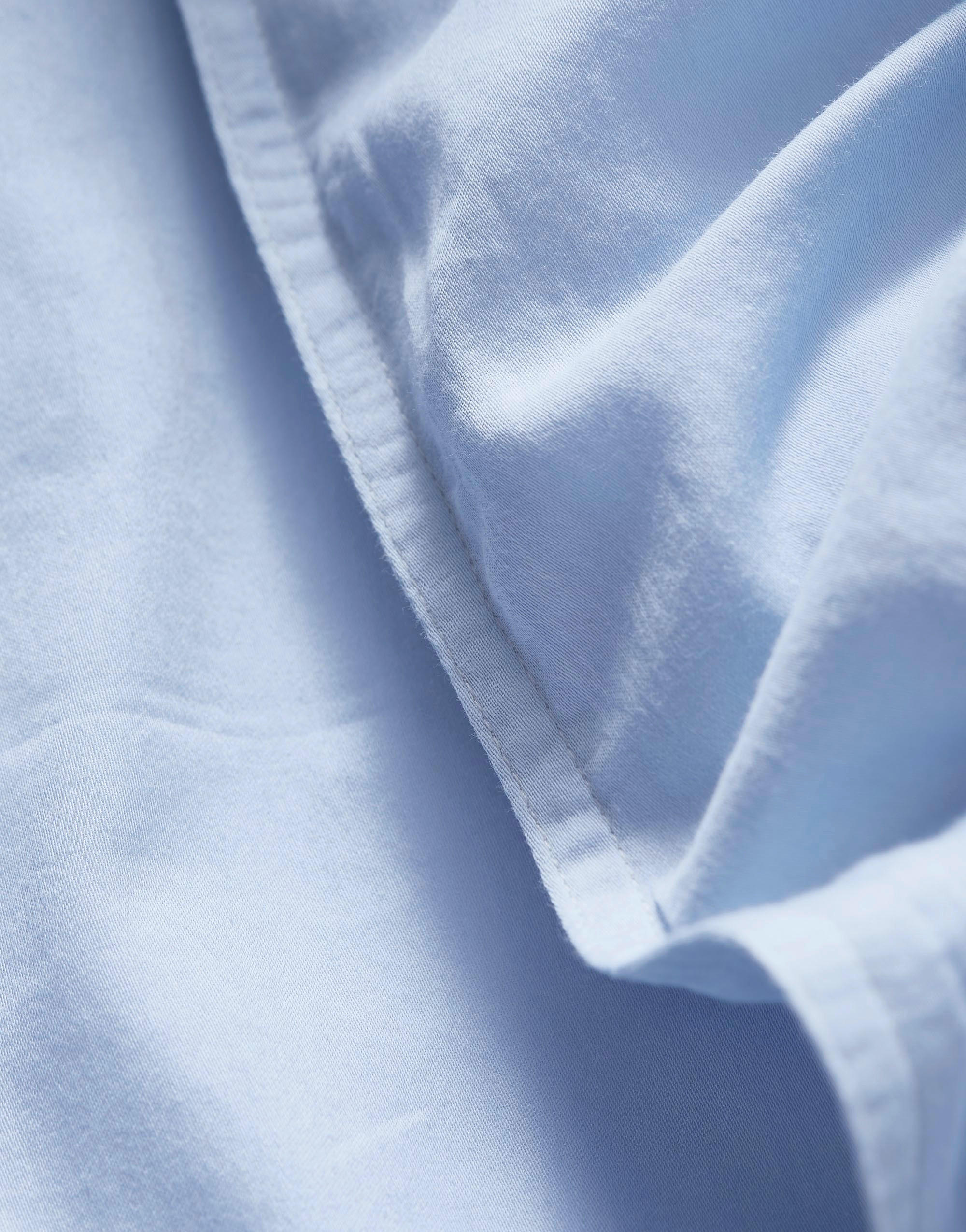 BETTWÄSCHE Satin 155/220 cm  - Pastellblau, Basics, Textil (155/220cm) - Essenza