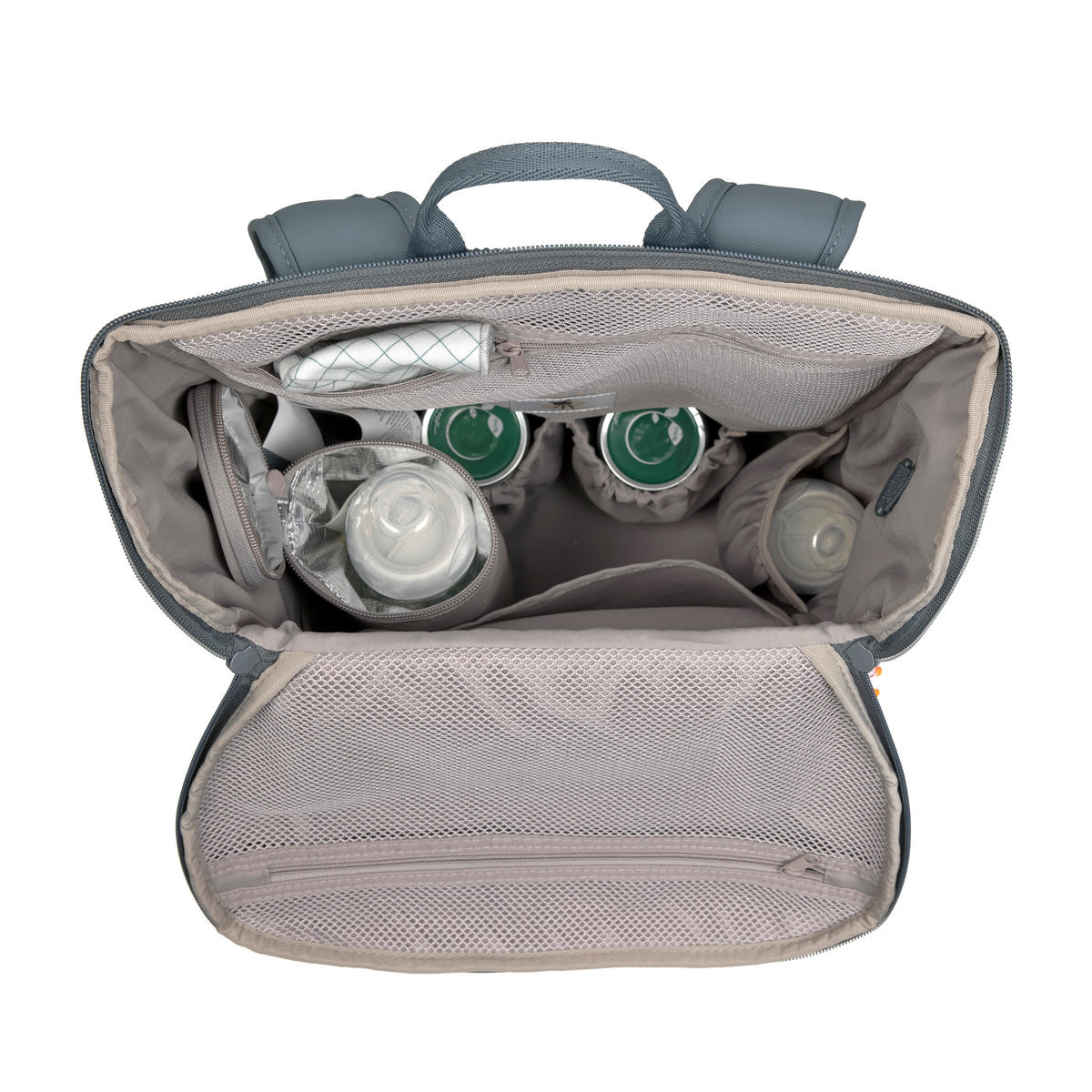 WICKELRUCKSACK Slender Up  - Anthrazit, Basics, Textil (34/15/46cm) - Lässig