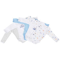 BABYBODY SET 5 delar  - orange/vit, Basics, textil (50/56null) - My Baby Lou