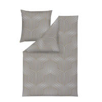 BETTWÄSCHE Atelier Flanell 155/220 cm  - Grau, Design, Textil (155/220cm) - Estella