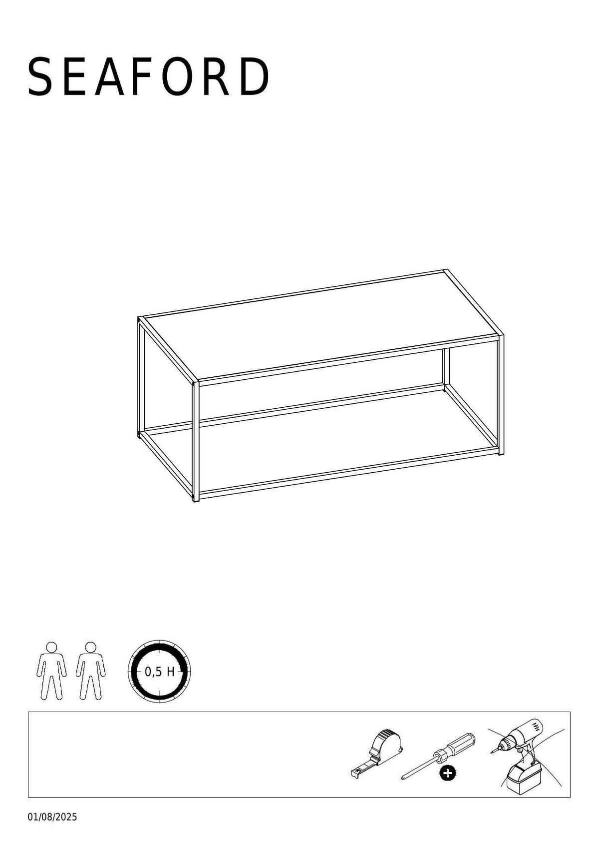 COUCHTISCH Metall, Holzwerkstoff 100/50/40 cm  - Grau, Design, Holzwerkstoff/Metall (100/50/40cm) - MID.YOU