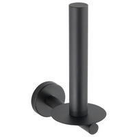 TOILETTENPAPIERHALTER - Schwarz, Basics, Metall (8/18/12,5cm) - Wenko