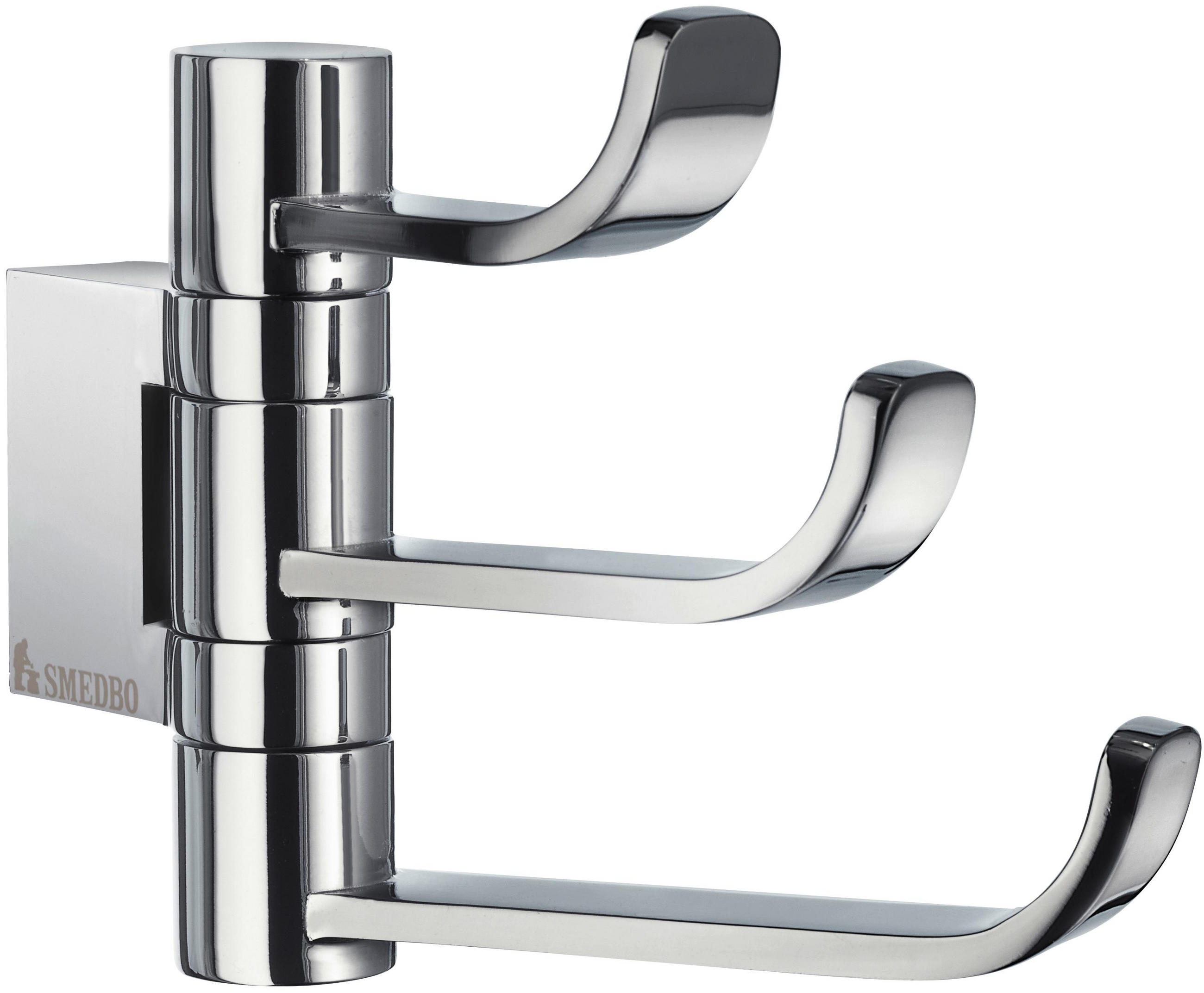 Handtuchhaken in Chromfarben