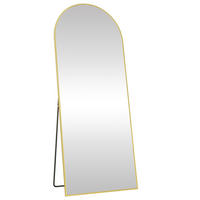 STANDSPIEGEL 60/165/33 cm  - Goldfarben, Trend, Glas/Metall (60/165/33cm) - Boxxx