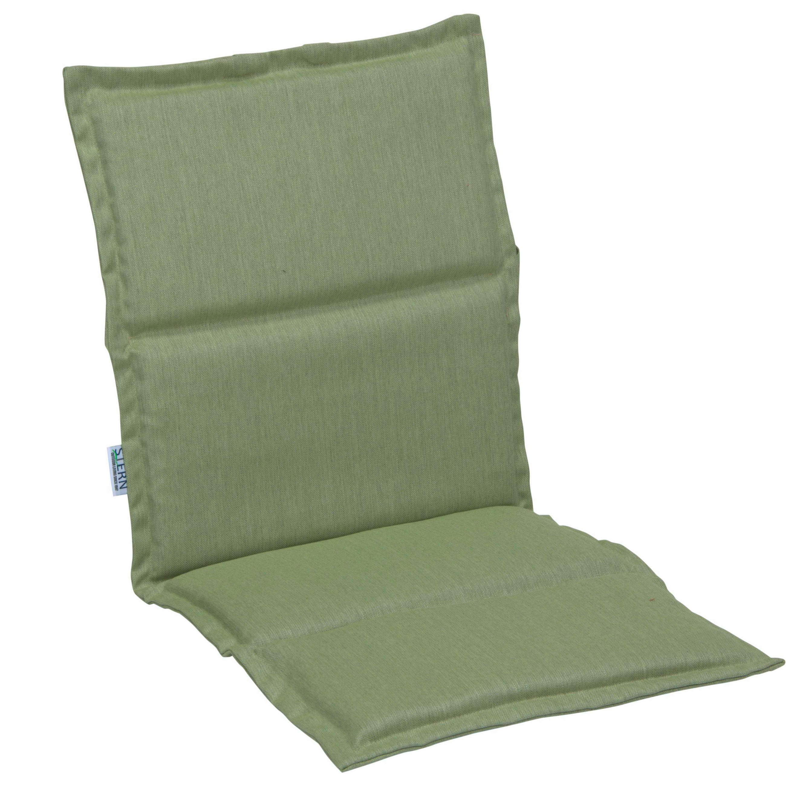 SESSELAUFLAGE  - Grün, Basics, Textil (115/50cm) - Stern