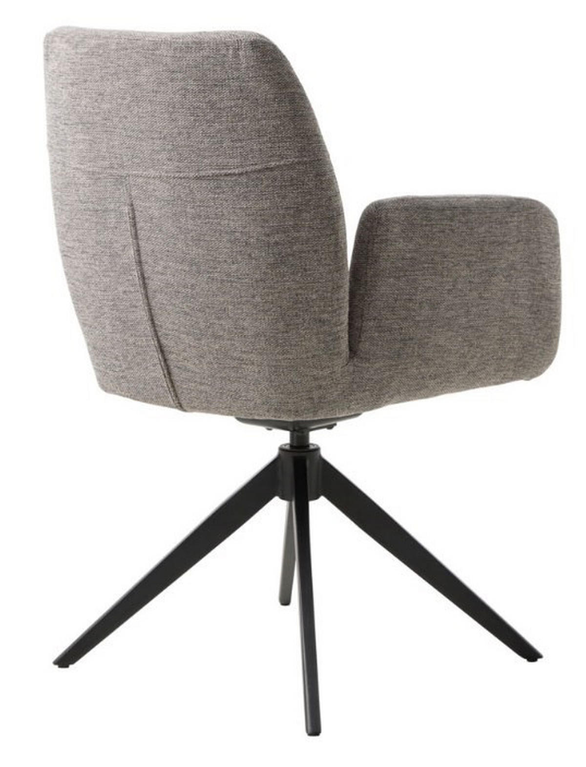 SNURRSTOL  i grå  - svart/grå, Design, metall/textil (56,5/88/63,5cm) - Niels Andersson