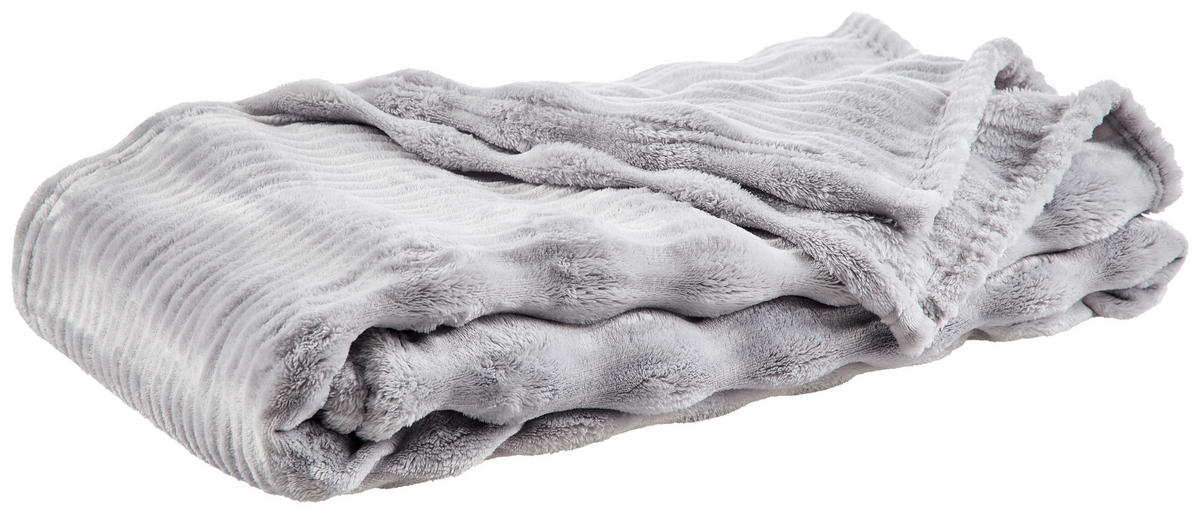 WOHNDECKE 150/200 cm  - Grau, Textil (150/200cm) - Novel