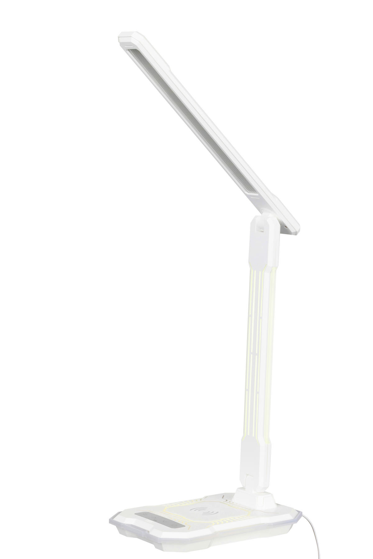 LED-SCHREIBTISCHLEUCHTE 31,6/18,1/12,1 cm   - Weiß, LIFESTYLE, Kunststoff (31,6/18,1/12,1cm) - Novel