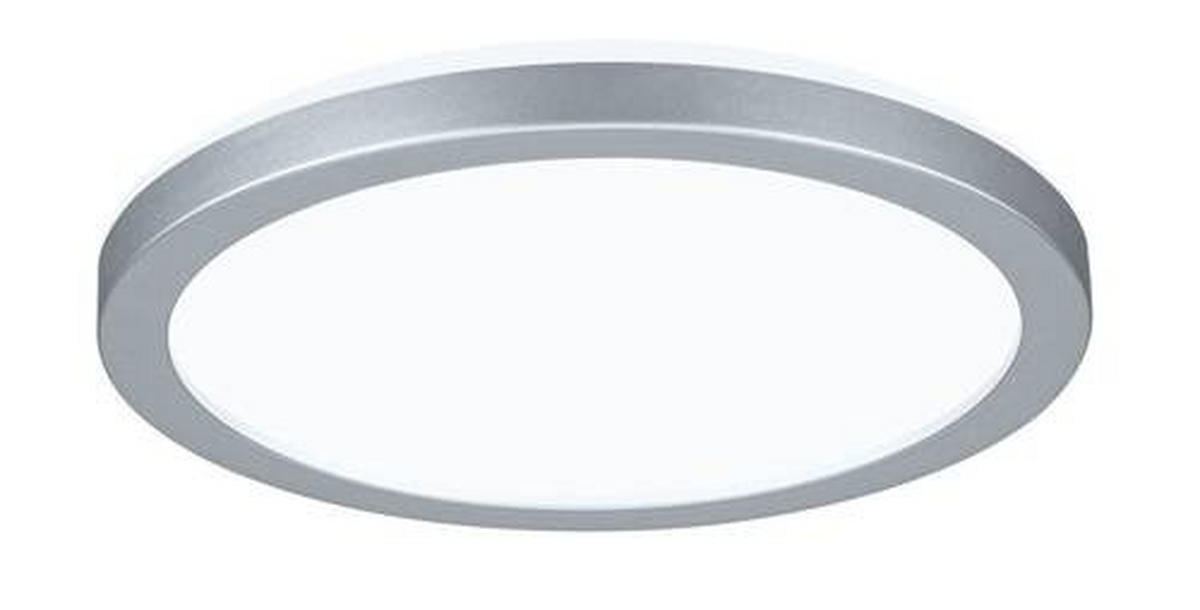 LED-PANEEL 19/2,8 cm   - Chromfarben, Basics, Kunststoff (19/2,8cm) - Paulmann