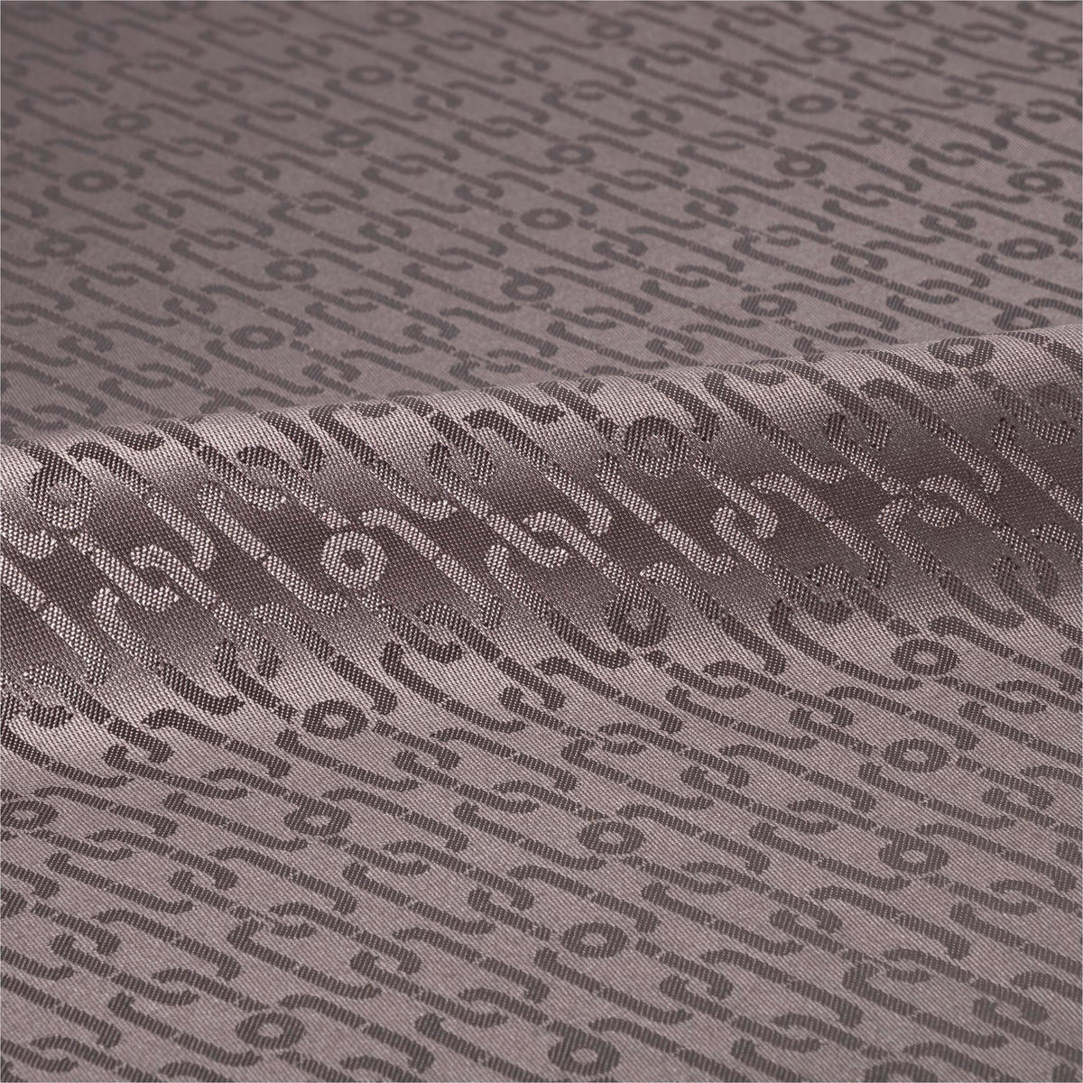 TISCHDECKE Chains 140/230 cm  - Taupe, Design, Textil (140/230cm) - Joop!