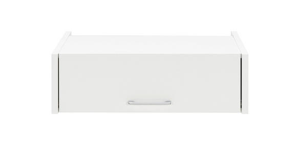 AUFSATZSCHRANK 67/20,5/65,5 cm   - Silberfarben/Weiß, Design, Holzwerkstoff/Kunststoff (67/20,5/65,5cm) - Xora