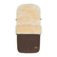 BUGGY-FUSSSACK  - Hellbraun, Basics, Leder/Textil (50/100cm) - Fillikid