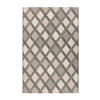 LÄUFER 80/150 cm Splash 800 Creme / Grau  - Creme/Grau, KONVENTIONELL, Textil (80/150cm)