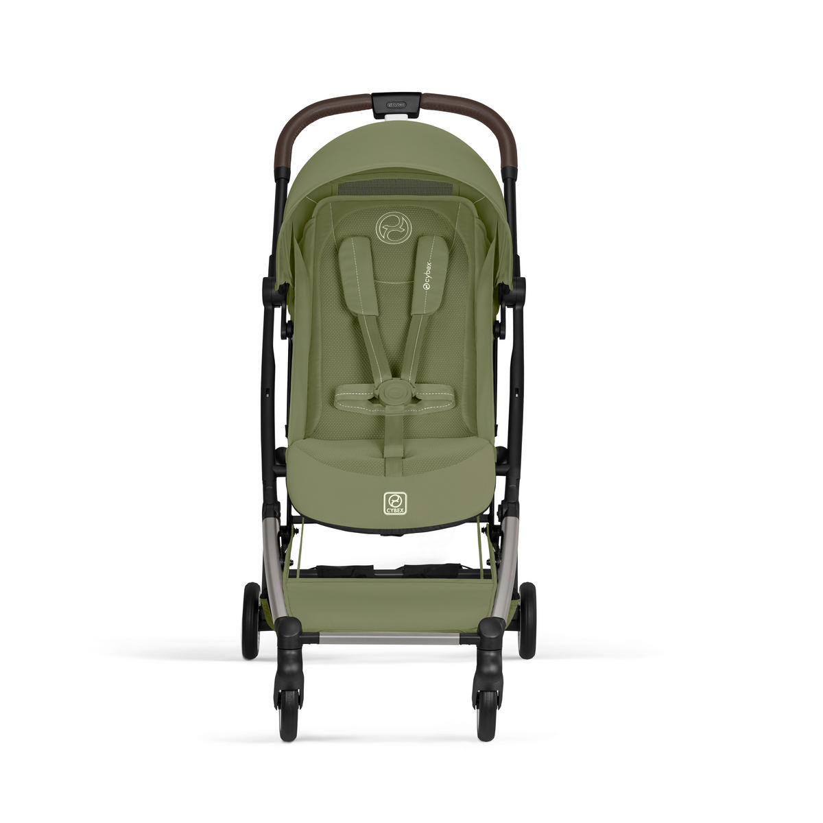 BUGGY ORFEO TPE  - Taupe/Dunkelgrün, Basics, Kunststoff/Textil (77/52cm) - cybex GOLD