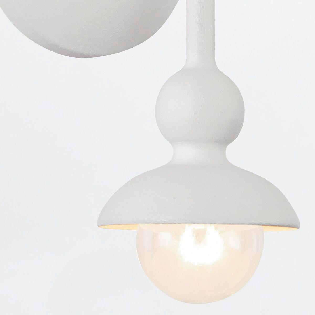 WANDLEUCHTE    - Weiß, KONVENTIONELL, Metall (23,5/11,4/14cm) - Elstead Lighting