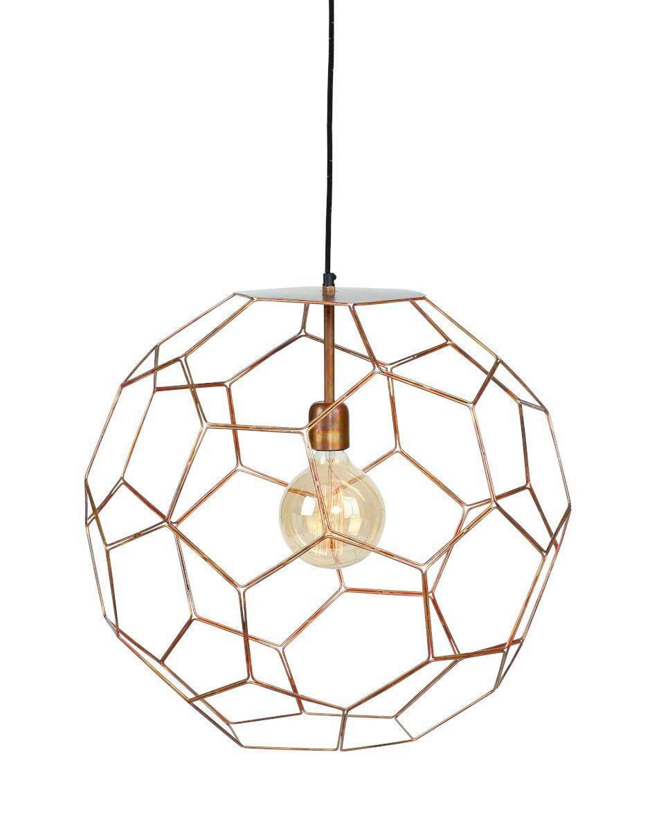 HÄNGELEUCHTE Marrakesh 34/34/250 cm - Kupferfarben, Basics, Metall (34/34/250cm) - It's about Romi