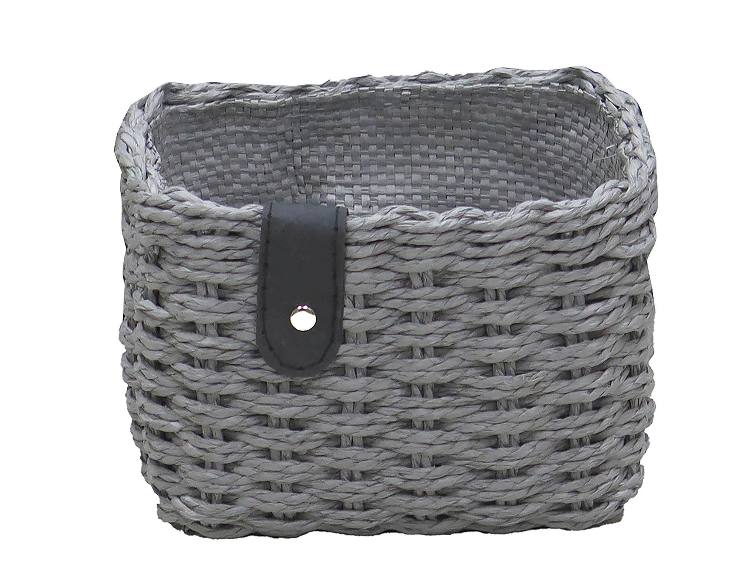 REGALKORB 23/20/16 cm   - Grau, Basics, Papier (23/20/16cm) - Landscape