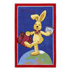 KINDERTEPPICH 110/170 cm Felix der Hase  - Blau, Trend, Naturmaterialien/Textil (110/170cm)