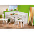 ECKBANKGRUPPE Weiß - Weiß, LIFESTYLE, Holz (172/86/50cm) - Carryhome ECKBANKGRUPPE Weiß - Weiß, LIFESTYLE, Holz (172/86/50cm) - Carryhome