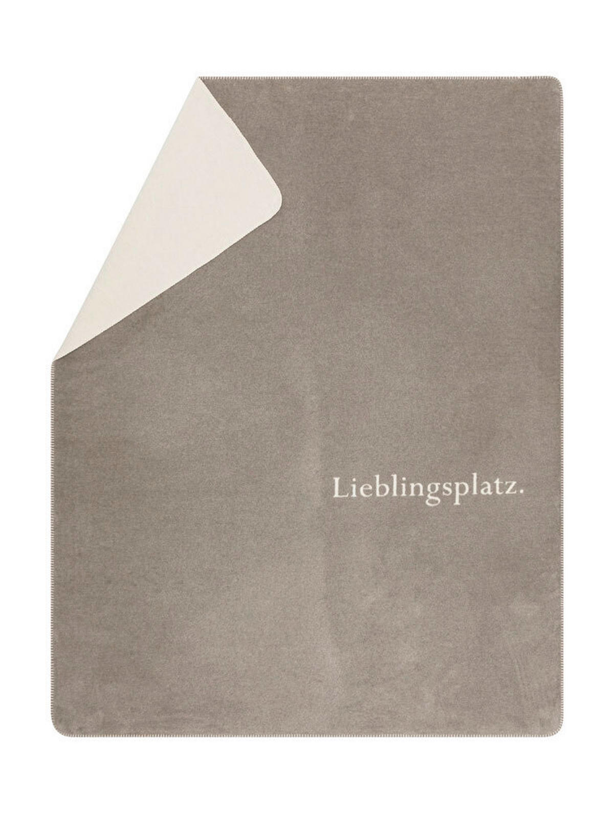 DECKE 150/200 cm  - Dunkelgrau, Basics, Textil (150/200cm) - David Fussenegger